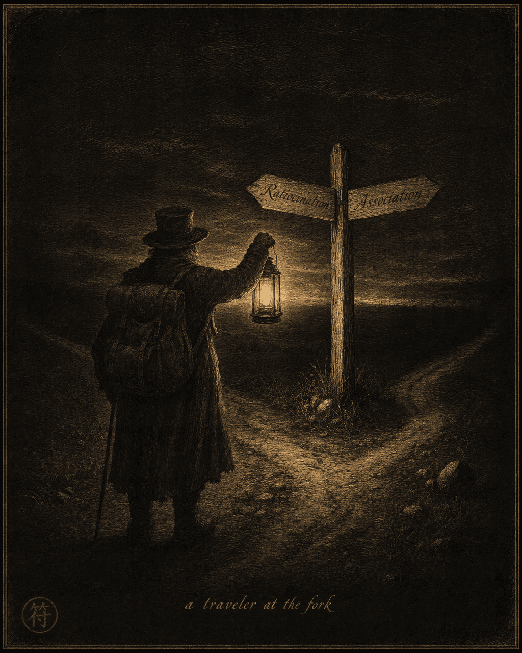 two roads, irreducibly